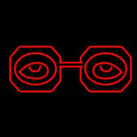 Glasses Neon Sign