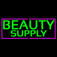 Green Beauty Supply Neon Sign