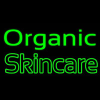 Green Organic Skincare Neon Sign