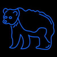 Grizzly Bear Neon Sign