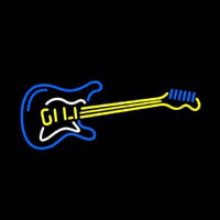 Guitar Logo 1 Neon Sign