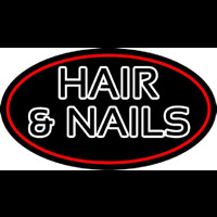 Hair And Nails Double Stroke Neon Sign