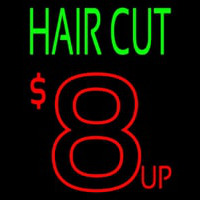 Hair Cut 8  Up Neon Sign