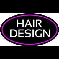 Hair Design Neon Sign