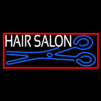 Hair Salon With Scissor Neon Sign