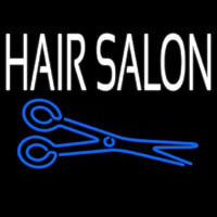 Hair Salon With Scissor Neon Sign