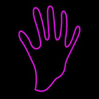 Hand Neon Sign