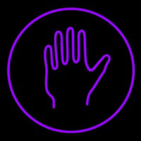 Hand Neon Sign