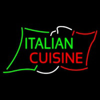 Italian Cuisine Neon Sign