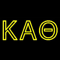 Kappa Alpha Theta Neon Sign