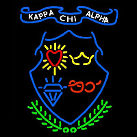 Kappa Chi Alpha Sorority Logo Neon Sign