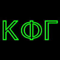 Kappa Phi Gamma Neon Sign