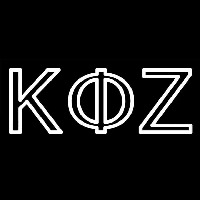 Kappa Phi Zeta Neon Sign