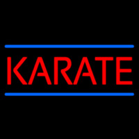 Karate Neon Sign