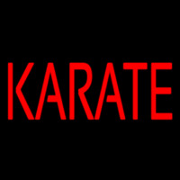 Karate Neon Sign