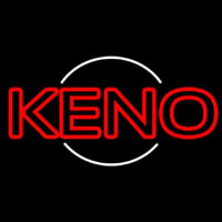 Keno With Ball Neon Sign