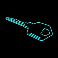 Key Neon Sign