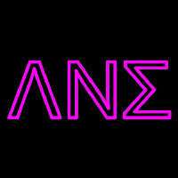 Lambda Nu Sigma Neon Sign