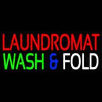 Laundromat Wash And Lold Neon Sign