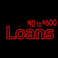 Loans Neon Sign