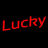 Lucky Neon Sign