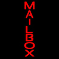 Mailbo  Vertical Neon Sign