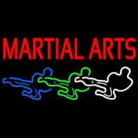 Martial Arts Neon Sign