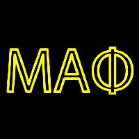 Mu Alpha Phi Neon Sign