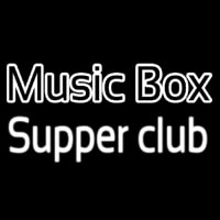 Music Bo  Supper Club Neon Sign