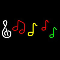 Musical Notes Neon Sign