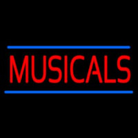 Musicals Neon Sign