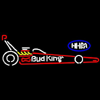 NHRA Dragster Bud King Beer Sign Neon Sign