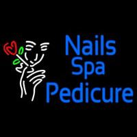 Nails Spa Pedicure Neon Sign