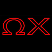 Omega Chi Neon Sign