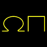 Omega Pi Neon Sign