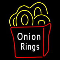 Onion Rings Neon Sign