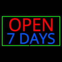 Open 7 Days Neon Sign