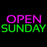 Open Sunday Neon Sign