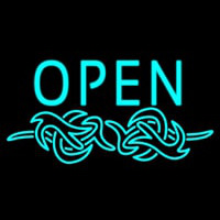 Open Tattoo Lgoo Neon Sign