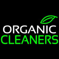 Organic Cleaners Neon Sign