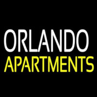 Orlando Apartments Neon Sign