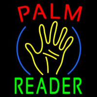 Palm Reader Hand Logo Neon Sign