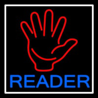 Palm Reader Neon Sign