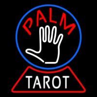 Palm Tarot Crystal Neon Sign