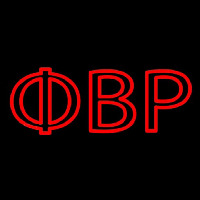 Phi Beta Rho Neon Sign