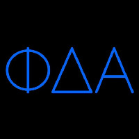 Phi Delta Alpha Neon Sign