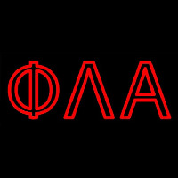 Phi Lambda Alpha Neon Sign