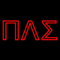 Pi Lambda Sigma Neon Sign