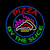 Pizza By The Slice Neon Sign