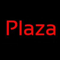 Plaza Neon Sign